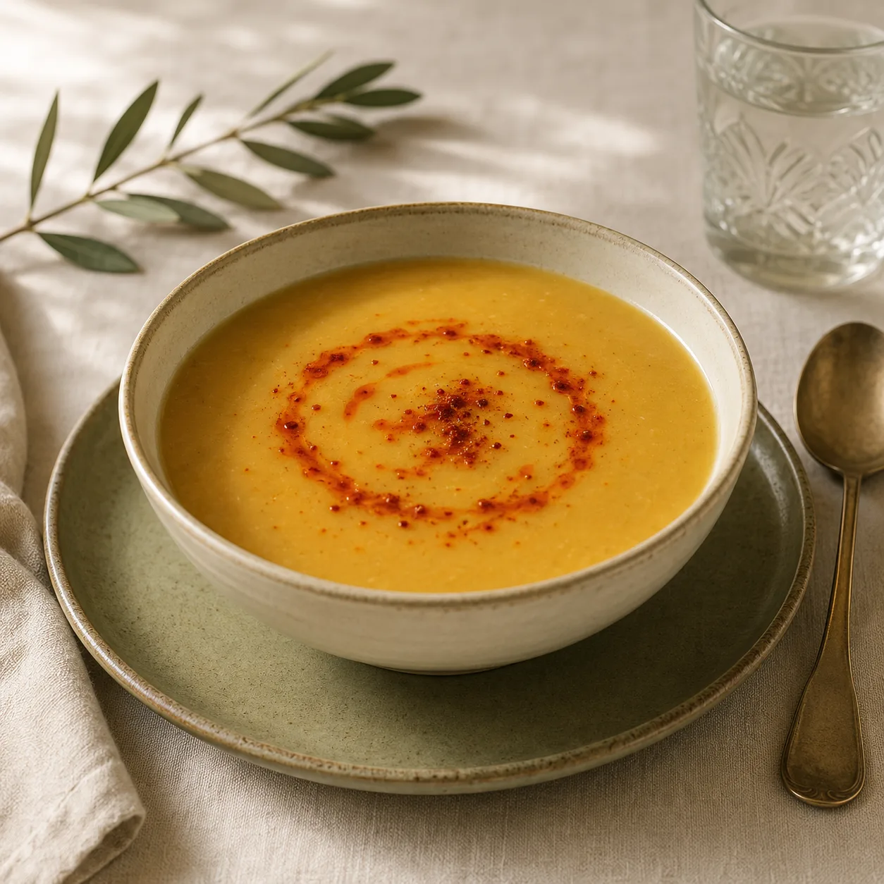Mercimek çorbası